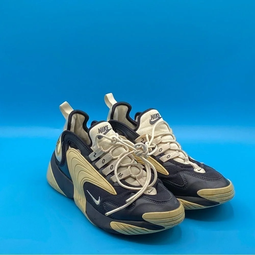 Mens Nike Zoom 2000 Black and White‎